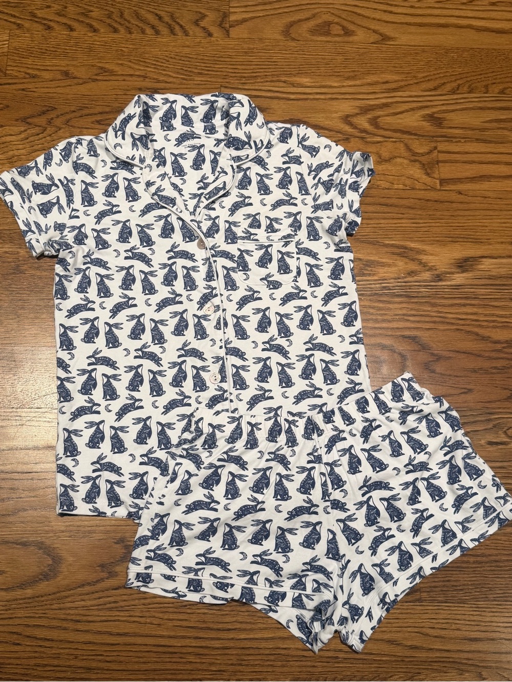 Roller Rabbit Bunny Print Pajama Set